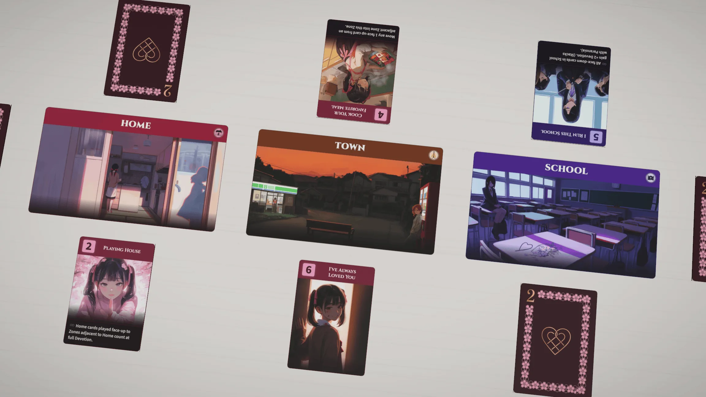 Simple Mode - mid-game board state