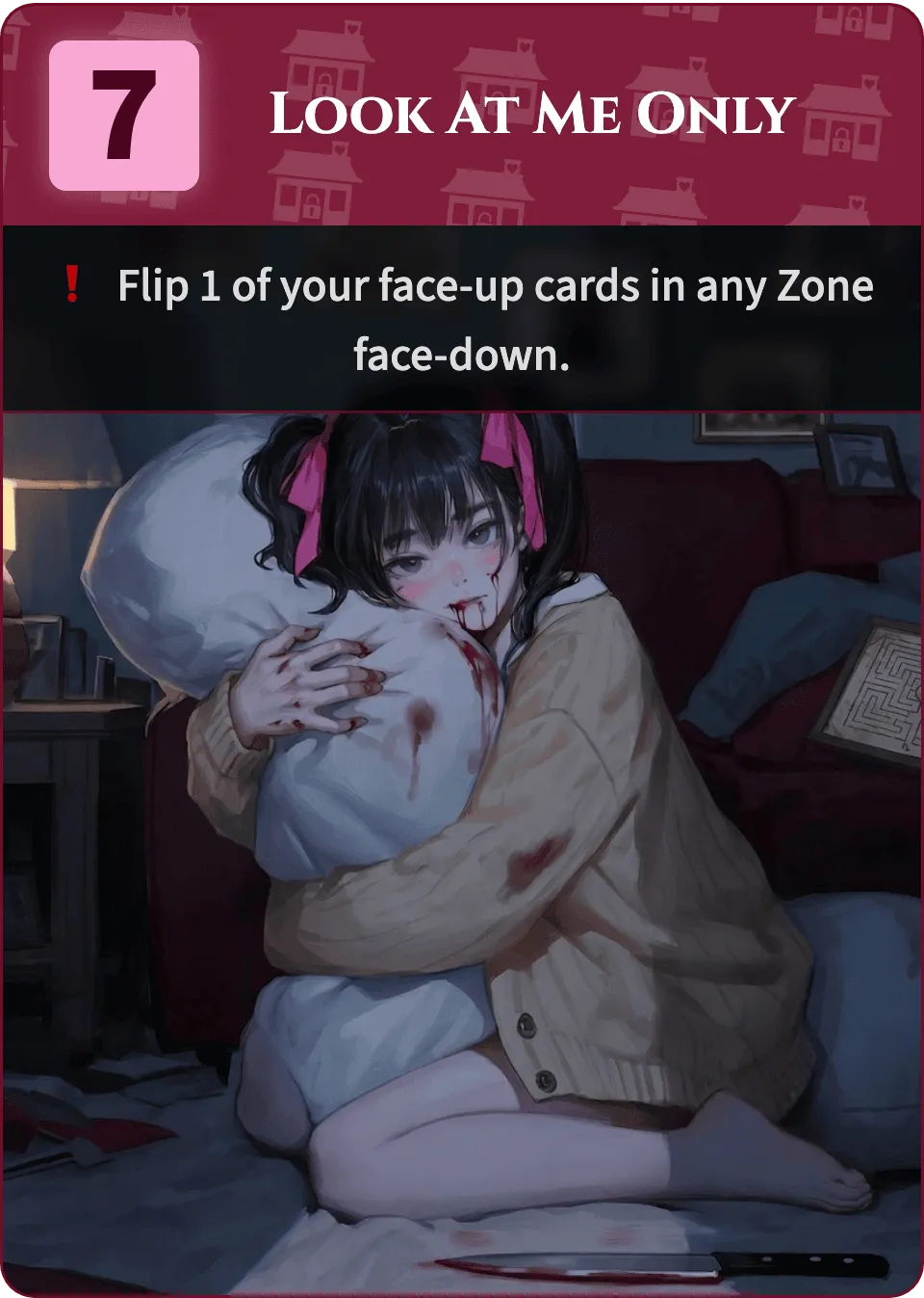 Look At Me Only card face — Home zone, Devotion 7